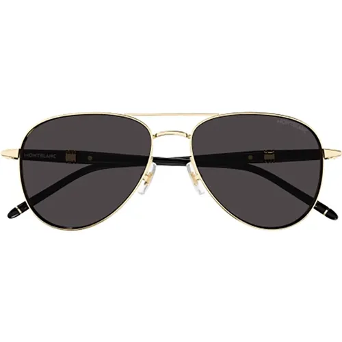 Sunglasses, male, , Size: 57 MM Sunglasses for Men - Montblanc - Modalova