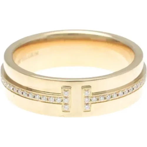 Pre-owned Jewellery, female, , Size: ONE SIZE Pre-owned Gold rings - Tiffany & Co. Pre-owned - Modalova