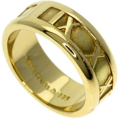 Pre-owned Jewellery, female, , Size: ONE SIZE Pre-owned Gold rings - Tiffany & Co. Pre-owned - Modalova