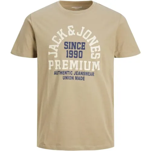 Premium T-shirt , Herren, Größe: M - jack & jones - Modalova