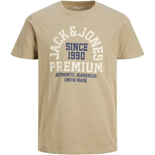 Premium T-shirt , Herren, Größe: S - jack & jones - Modalova
