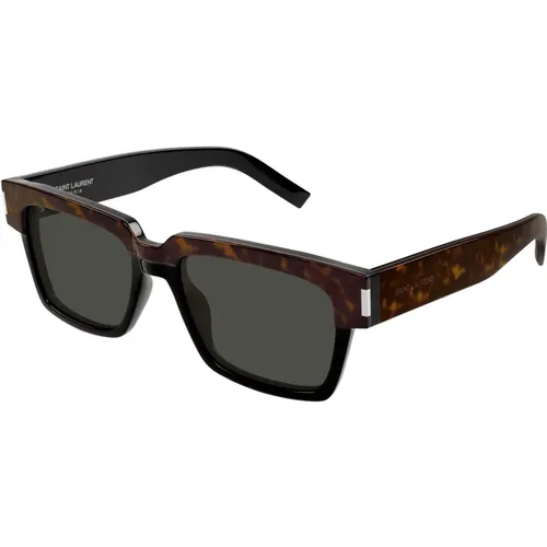 Vadim Sunglasses in Black , male, Sizes: 54 MM - Saint Laurent - Modalova