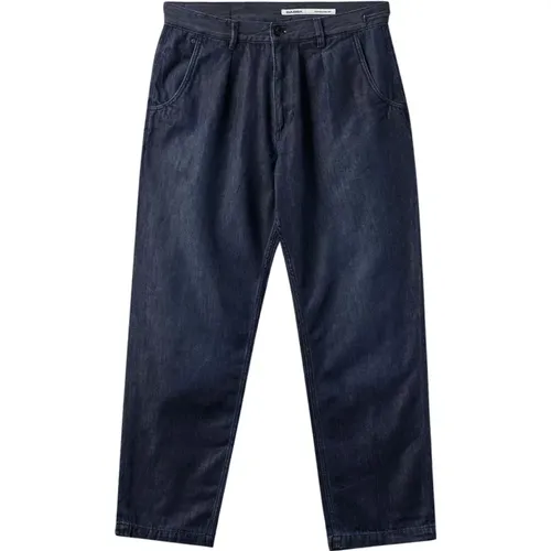Blaue Plissierte Jeans Kyoto K4461 , Herren, Größe: W32 L32 - Gabba - Modalova