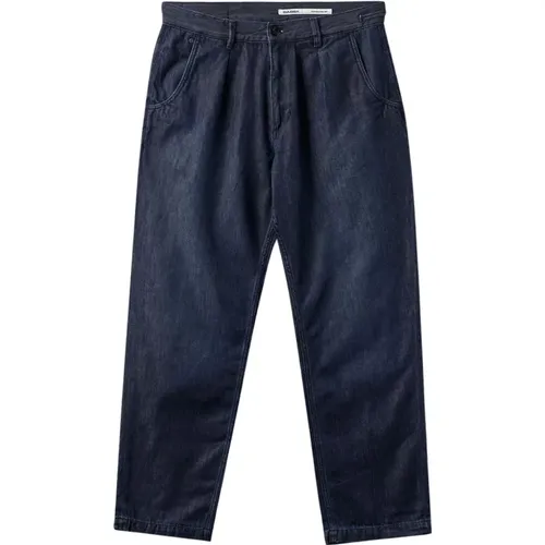 Blaue Plissierte Jeans Kyoto K4461 , Herren, Größe: W36 L32 - Gabba - Modalova