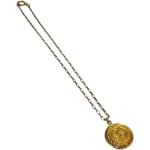 Pre-owned Jewellery, female, , Size: ONE SIZE Pre-owned Metal necklaces - Chanel Vintage - Modalova