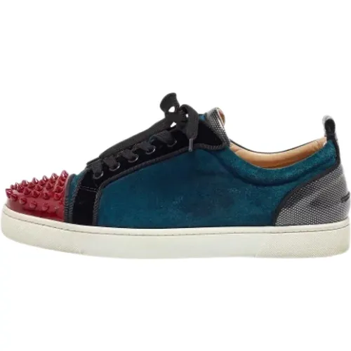 Pre-owned Sneakers, male, , Size: 10 US Pre-owned Leather sneakers - Christian Louboutin Pre-owned - Modalova