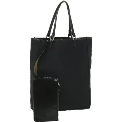 Pre-owned Tote Bags, female, , Size: ONE SIZE Pre-owned Canvas totes - Fendi Vintage - Modalova