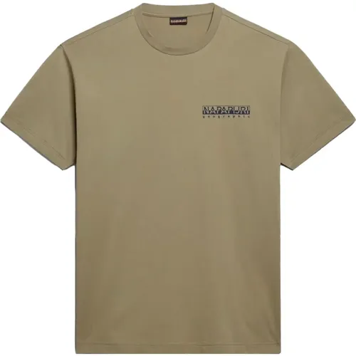Kurzarm T-Shirt Casual Stil - Napapijri - Modalova