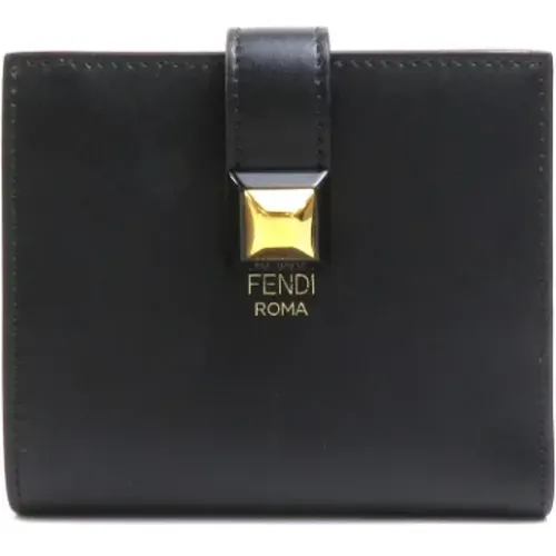 Pre-owned Wallets, female, , Size: ONE SIZE Pre-owned Leather wallets - Fendi Vintage - Modalova