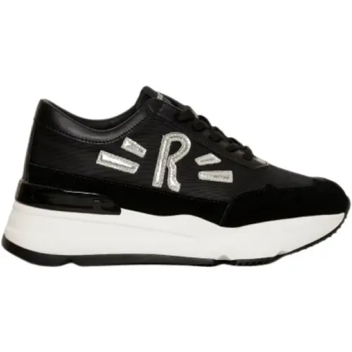 R-Evolve Sneakers aus Stoff und Leder , Damen, Größe: 35 EU - Rucoline - Modalova