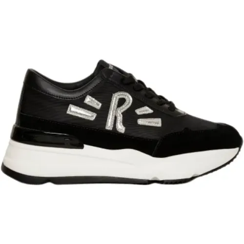 R-Evolve Sneakers aus Stoff und Leder , Damen, Größe: 37 EU - Rucoline - Modalova