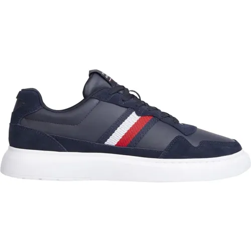 Lightweight mix cup sport shoe , male, Sizes: 10 UK, 8 UK - Tommy Hilfiger - Modalova