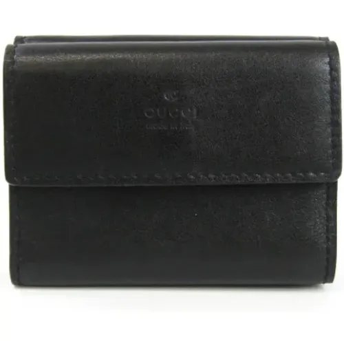 Pre-owned Leather Wallet , female, Sizes: ONE SIZE - Gucci Vintage - Modalova