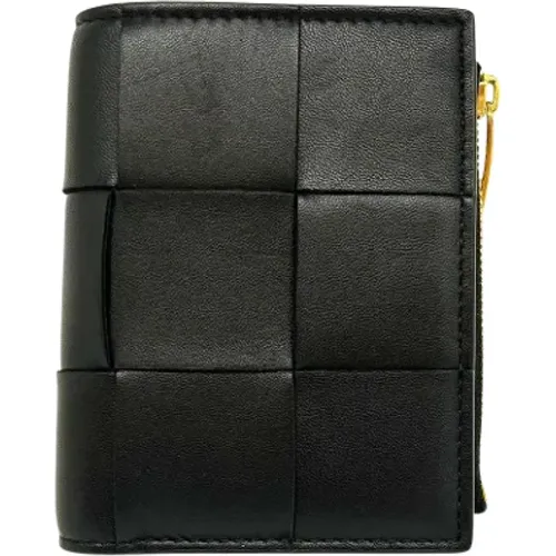 Pre-owned Leather wallets , female, Sizes: ONE SIZE - Bottega Veneta Vintage - Modalova