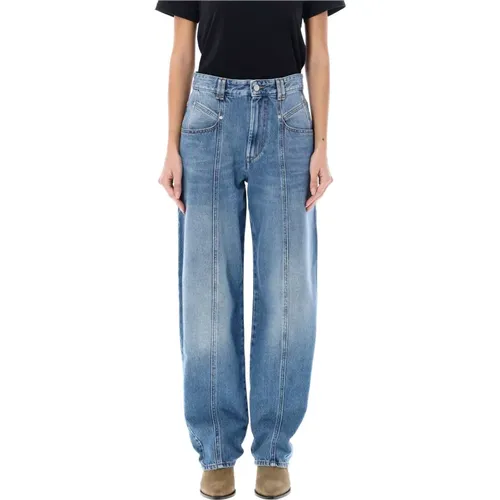 Loose-fit Denim Jeans , female, Sizes: XS - Isabel Marant Étoile - Modalova
