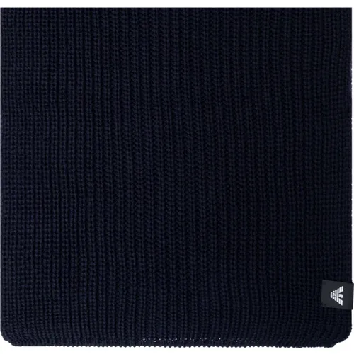 Wool scarf with logo , male, Sizes: ONE SIZE - Emporio Armani - Modalova