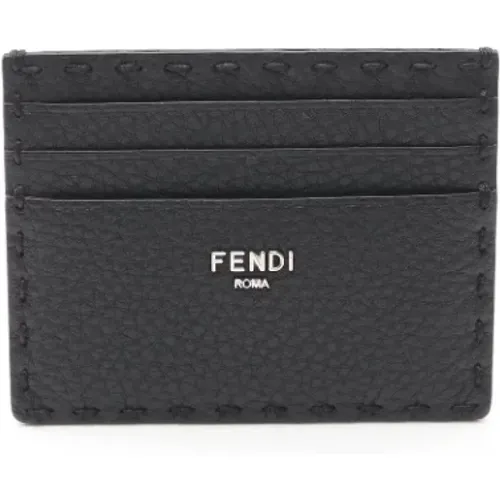 Pre-owned Leather wallets , female, Sizes: ONE SIZE - Fendi Vintage - Modalova