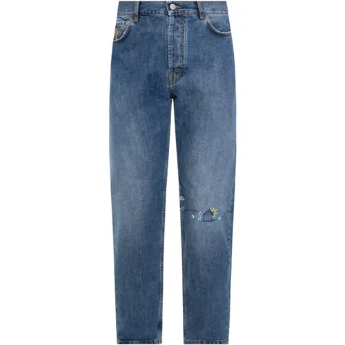 Bestickte Jeans , Herren, Größe: L - Nick Fouquet - Modalova