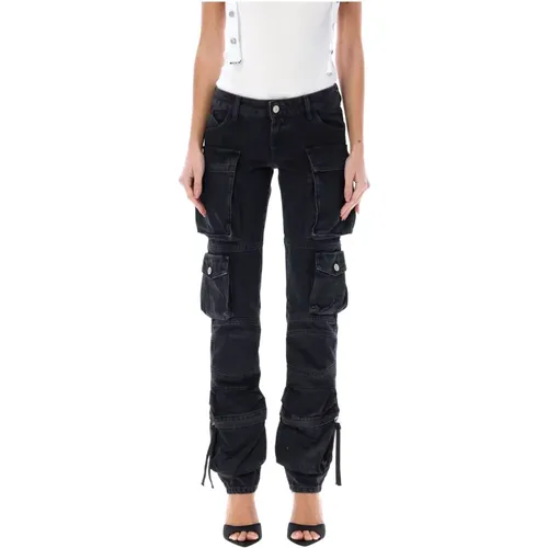 Cargo Skinny Jeans , female, Sizes: W29, W27, W28, W26, W25 - The Attico - Modalova