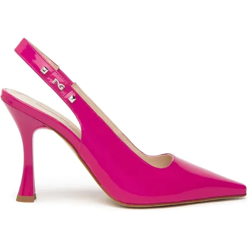 Pumps, female, , Size: 7 1/2 US Slingback Pumps - Nerogiardini - Modalova