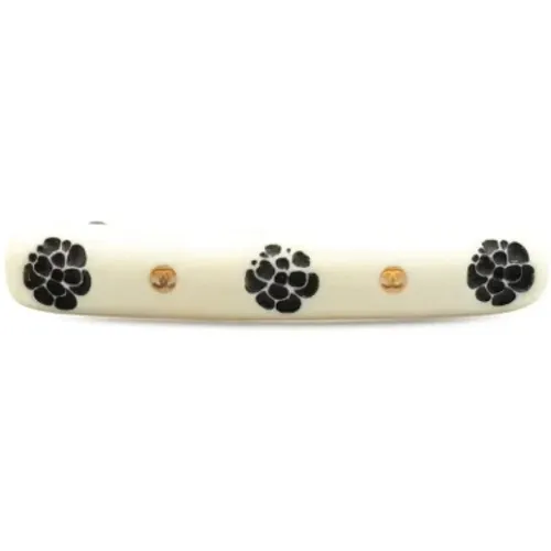 Pre-owned Accessories, female, , Size: ONE SIZE Pre-owned Canvas hair-accessories - Chanel Vintage - Modalova