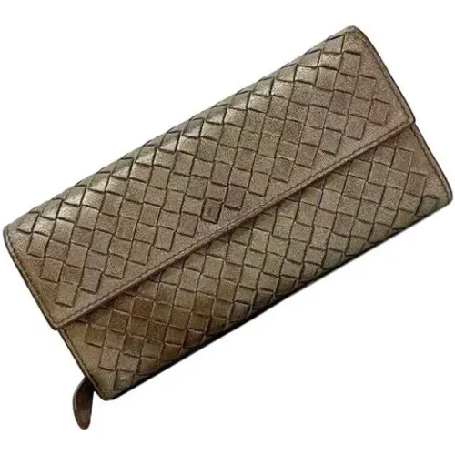 Pre-owned Wallets, female, , Size: ONE SIZE Pre-owned Leather wallets - Bottega Veneta Vintage - Modalova