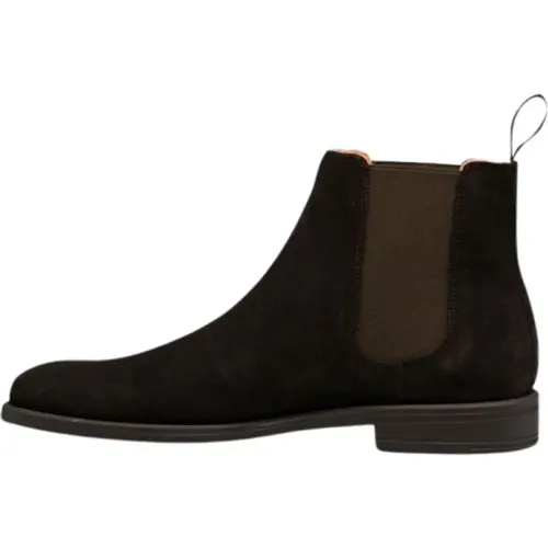 Lace-up Block Heel Boots , male, Sizes: 9 UK - PS By Paul Smith - Modalova