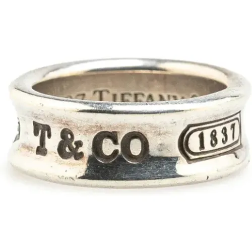 Pre-owned Jewellery, female, , Size: ONE SIZE Pre-owned Silver rings - Tiffany & Co. Pre-owned - Modalova