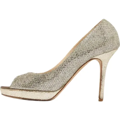 Pre-owned Pumps, female, , Size: 8 1/2 US Pre-owned Fabric heels - Jimmy Choo Pre-owned - Modalova