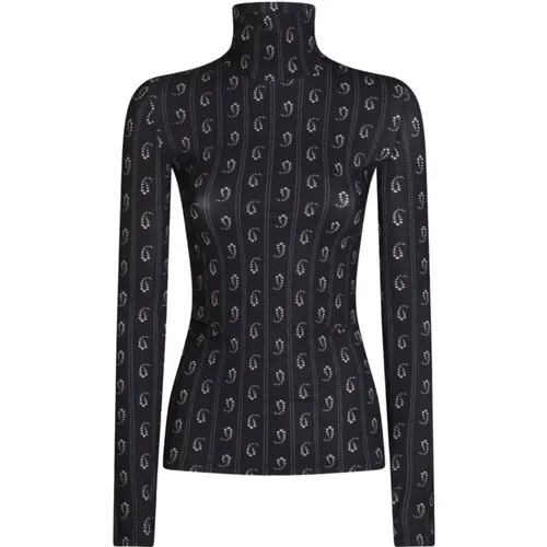 Long Sleeve Tops, female, , Size: M Stylish Top for Women - TORY BURCH - Modalova