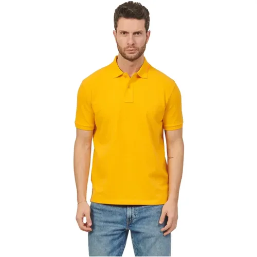 Polo Shirt with Patch , male, Sizes: M, 2XL, XL, L - Suns - Modalova