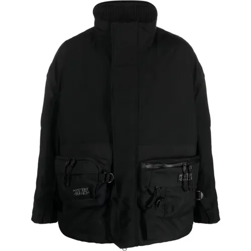 Schwarze Jacke mit Logo Patch - Junya Watanabe - Modalova