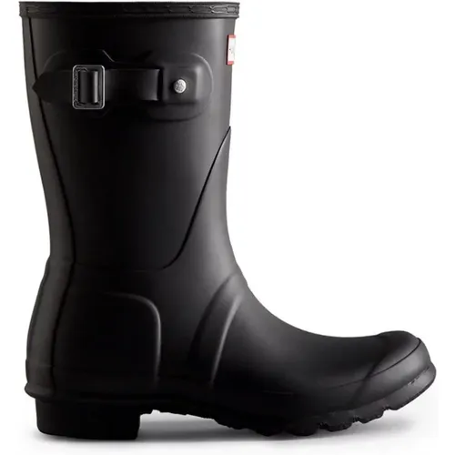 Schwarze Damenstiefel , Damen, Größe: 39 EU - Hunter - Modalova