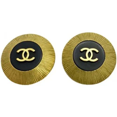 Pre-owned Metal chanel-jewelry , female, Sizes: ONE SIZE - Chanel Vintage - Modalova