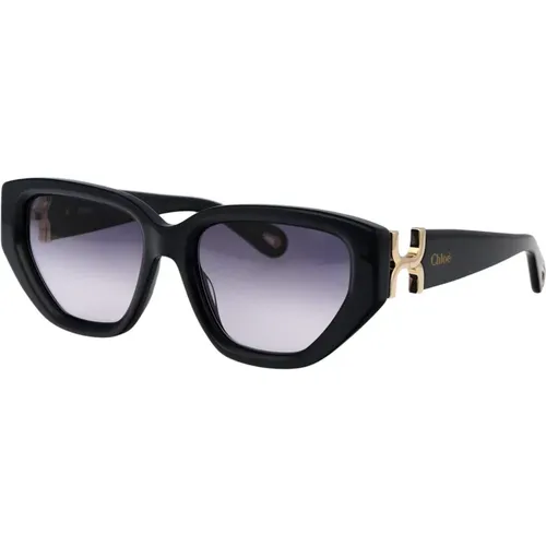 Stylish Sunglasses for Sunny Days , female, Sizes: 55 MM - Chloé - Modalova