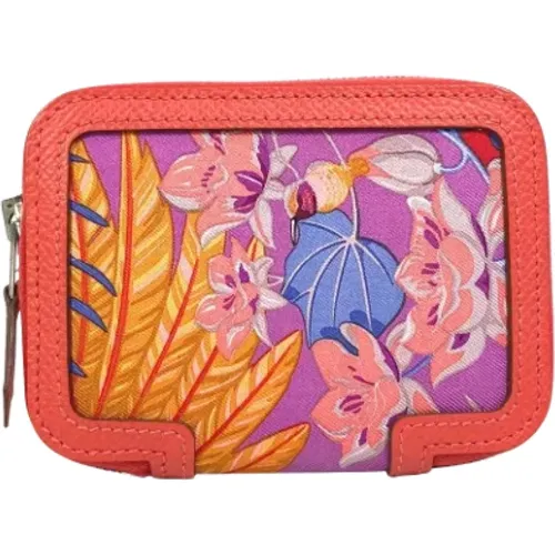 Pre-owned Wallets, female, , Size: ONE SIZE Pre-owned Fabric wallets - Hermès Vintage - Modalova