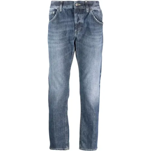 Straight Jeans , male, Sizes: W40, W31 - Dondup - Modalova
