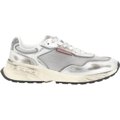 Sneakers, male, , Size: 9 US Retro Sprinter Sneakers - Dsquared2 - Modalova