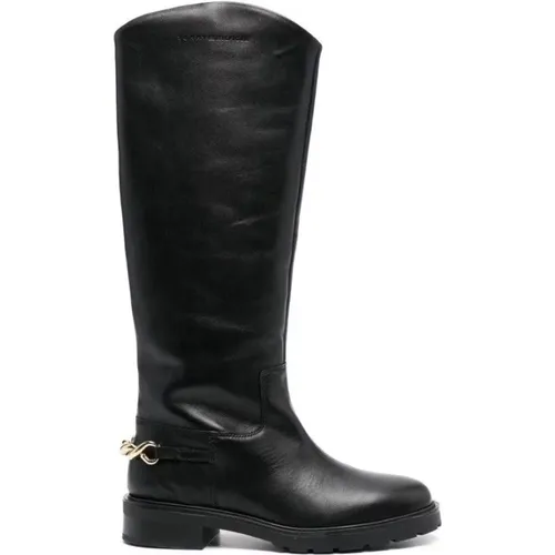 High Boots , female, Sizes: 3 UK, 5 UK, 7 UK, 8 UK, 6 UK, 4 UK - Tommy Hilfiger - Modalova