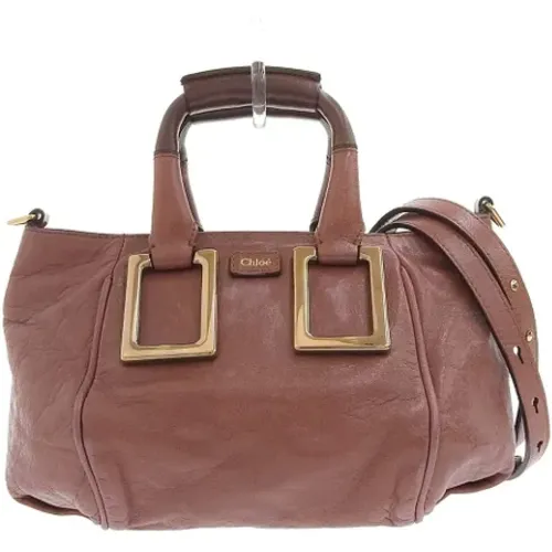 Pre-owned Leder Handtaschen , Damen, Größe: ONE Size - Chloé Pre-owned - Modalova