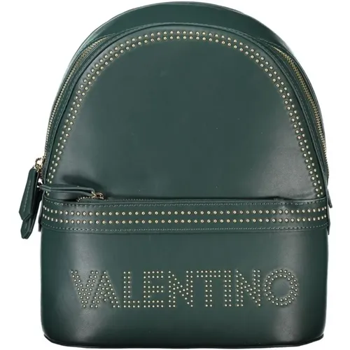 Backpacks, female, , Size: ONE SIZE Polyethylene Backpack with Multiple Compartments - Valentino by Mario Valentino - Modalova