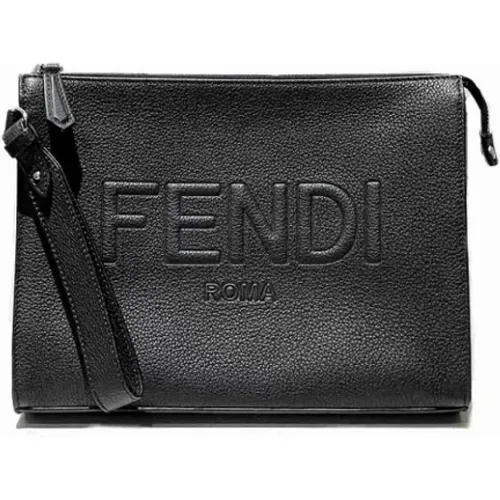 Pre-owned Clutches, female, , Size: ONE SIZE Pre-owned Leather fendi-bags - Fendi Vintage - Modalova