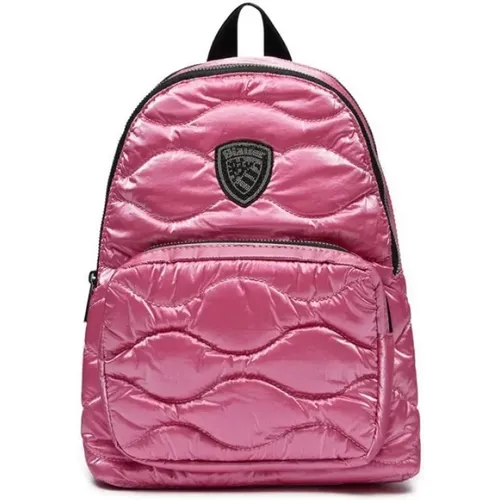 Backpacks, male, , Size: ONE SIZE Wave04 Backpack - Blauer - Modalova