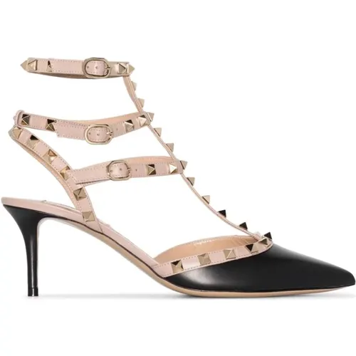 Rockstud Caged Pumps , female, Sizes: 6 UK, 3 1/2 UK, 3 UK, 5 UK, 4 UK, 4 1/2 UK, 2 1/2 UK, 5 1/2 UK, 7 1/2 UK, 7 UK - Valentino Garavani - Modalova