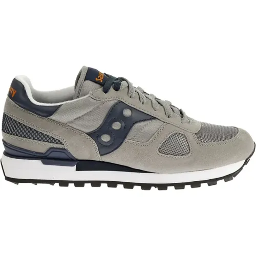 Grey Sneakers with Comfortable Fit and Excellent Cushioning , male, Sizes: 12 UK - Saucony - Modalova