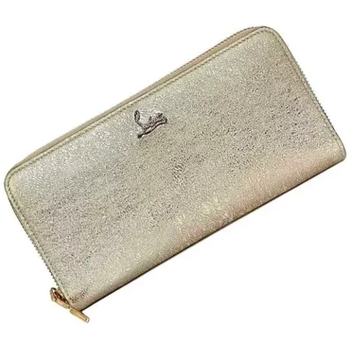 Pre-owned Wallets, female, , Size: ONE SIZE Pre-owned Leather wallets - Christian Louboutin Pre-owned - Modalova