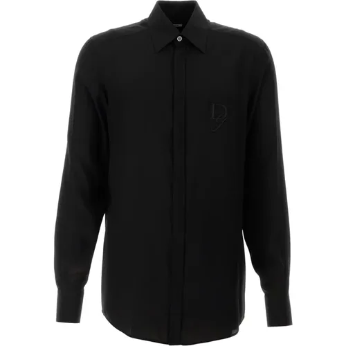 Casual Shirts, male, , Size: XL Stylish Shirts Collection - Dolce & Gabbana - Modalova