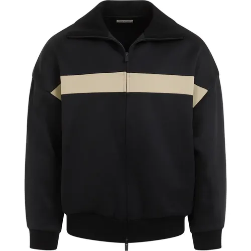 Zip-throughs, male, , Size: L Stripe Track Jacket - Fear Of God - Modalova