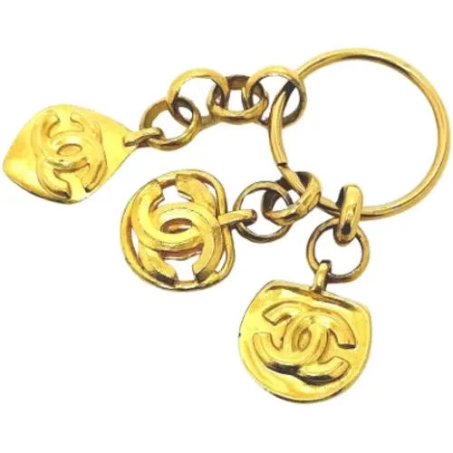 Pre-owned Accessories, female, , Size: ONE SIZE Pre-owned Metal key-holders - Chanel Vintage - Modalova