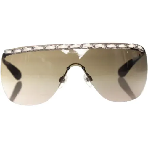 Pre-owned Accessories, female, , Size: ONE SIZE Pre-owned Plastic sunglasses - Chanel Vintage - Modalova